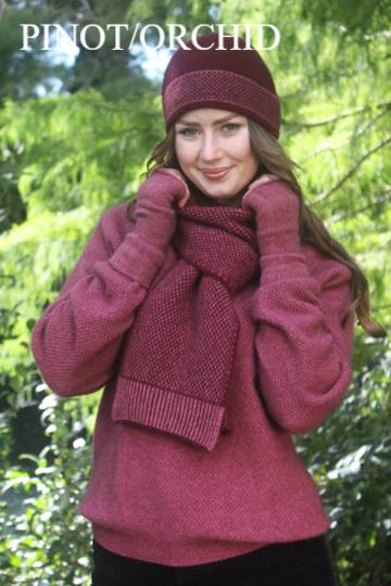 9870 Merino Possum Morse Scarf